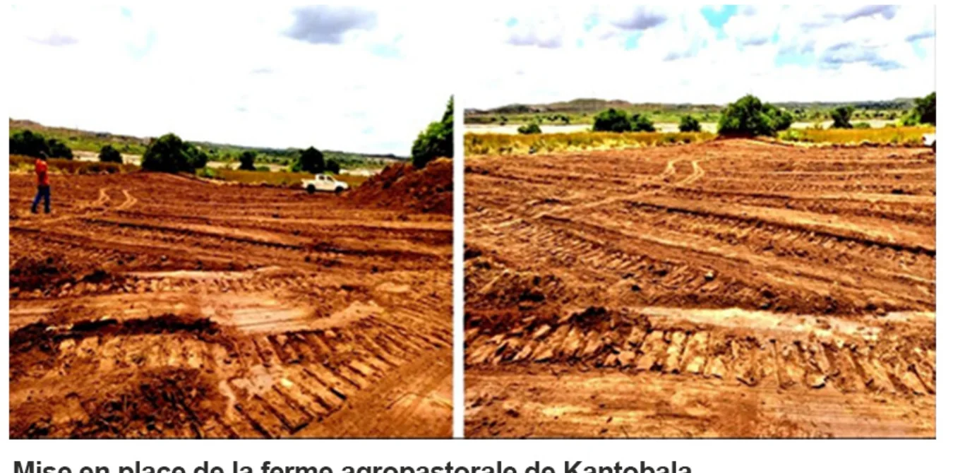 Mise en place de la ferme agropastorale de Kantobala