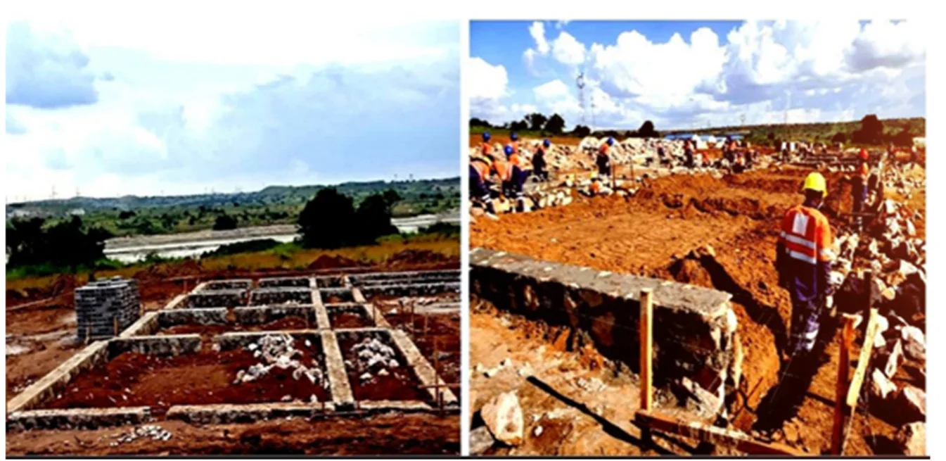 Construction de 4 maisons de passage à Balamba